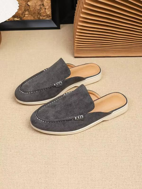 Men's Loafers 2026 Spring/Summer New Versatile Men's Slip-On Shoes, Business Formal British Style Loafers, Flat Soft Bottom Handmade Large Size Men's Shoes 43-46